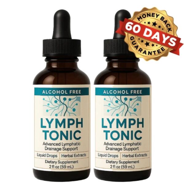 Lymph Tonic: Natural Lymphatic Drainage & Circulation [MADE IN U.S.A]