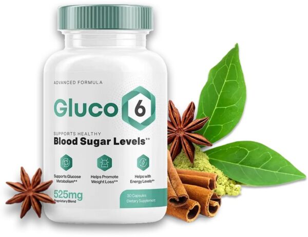 Gluco6™ Blood Sugar Wellness Formula [MADE IN U.S.A]